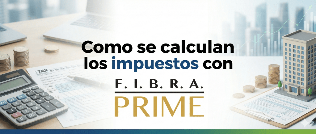 Como se calculan los impuestos con FIBRA Prime